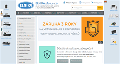 Desktop Screenshot of elnika.cz