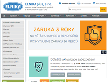 Tablet Screenshot of elnika.cz